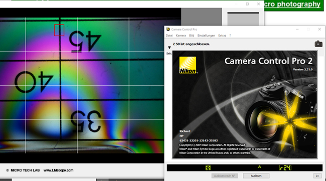 Nikon Camera Control Pro 2 software for Nikon Z DSLM